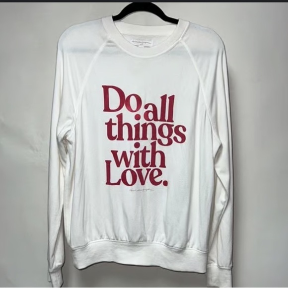 SPIRITUAL GANGSTER DO ALL THINGS PULLOVER GRAPHIC PRINT FRONT  TRIBLEND TERRY - Picture 8 of 10